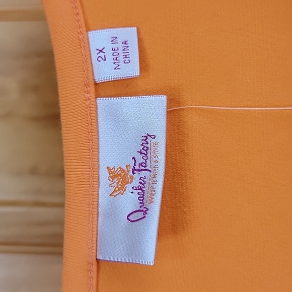Quacker Factory top NWT - Picture 4 of 5